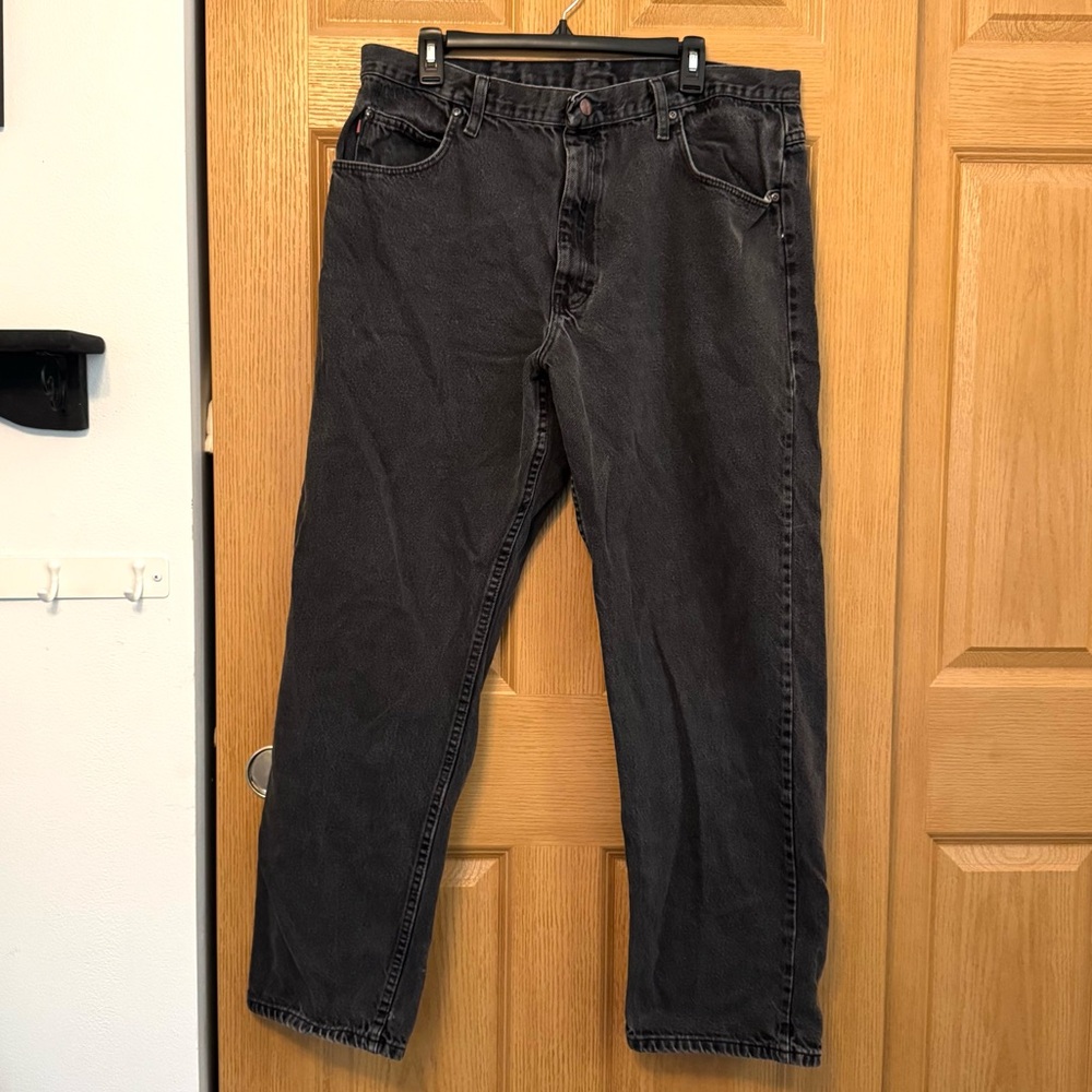 Red Kap Black Men's Jeans Size 34x30